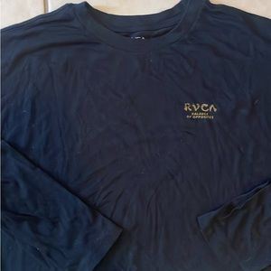 RVCA long sleeve cropped tshirt